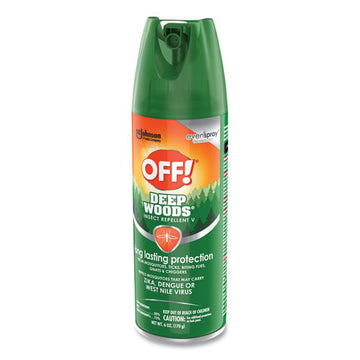 OFF!® Deep Woods Insect Repellent, 6 Oz Aerosol freeshipping - TVN Wholesale